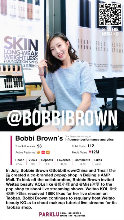 Bobbi Weitao influencer