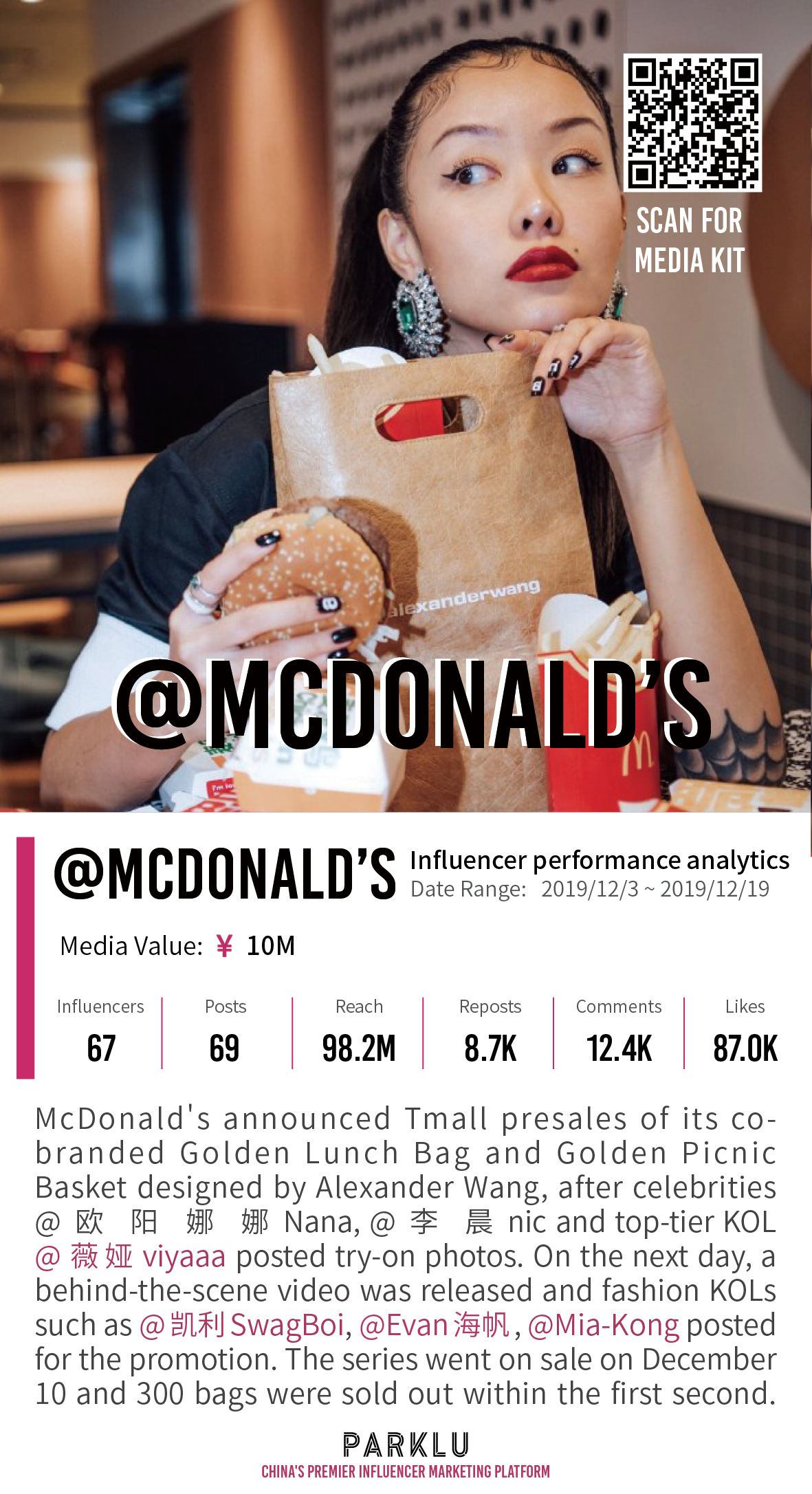 McDonald's Collaborate with Alexander Wang