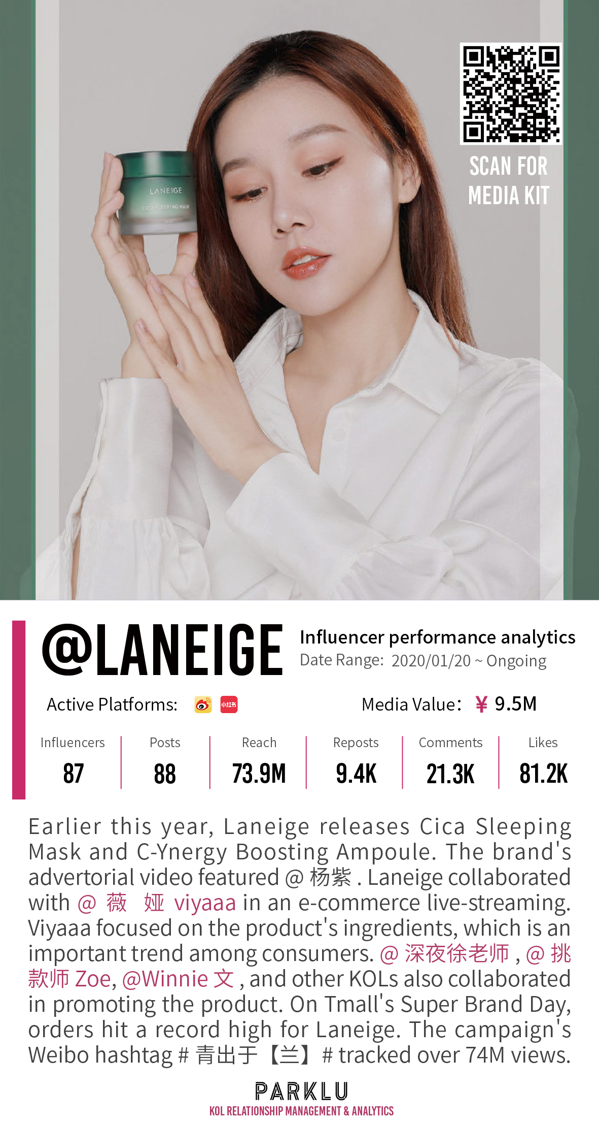 Laneige Releases Mask And Ampoule