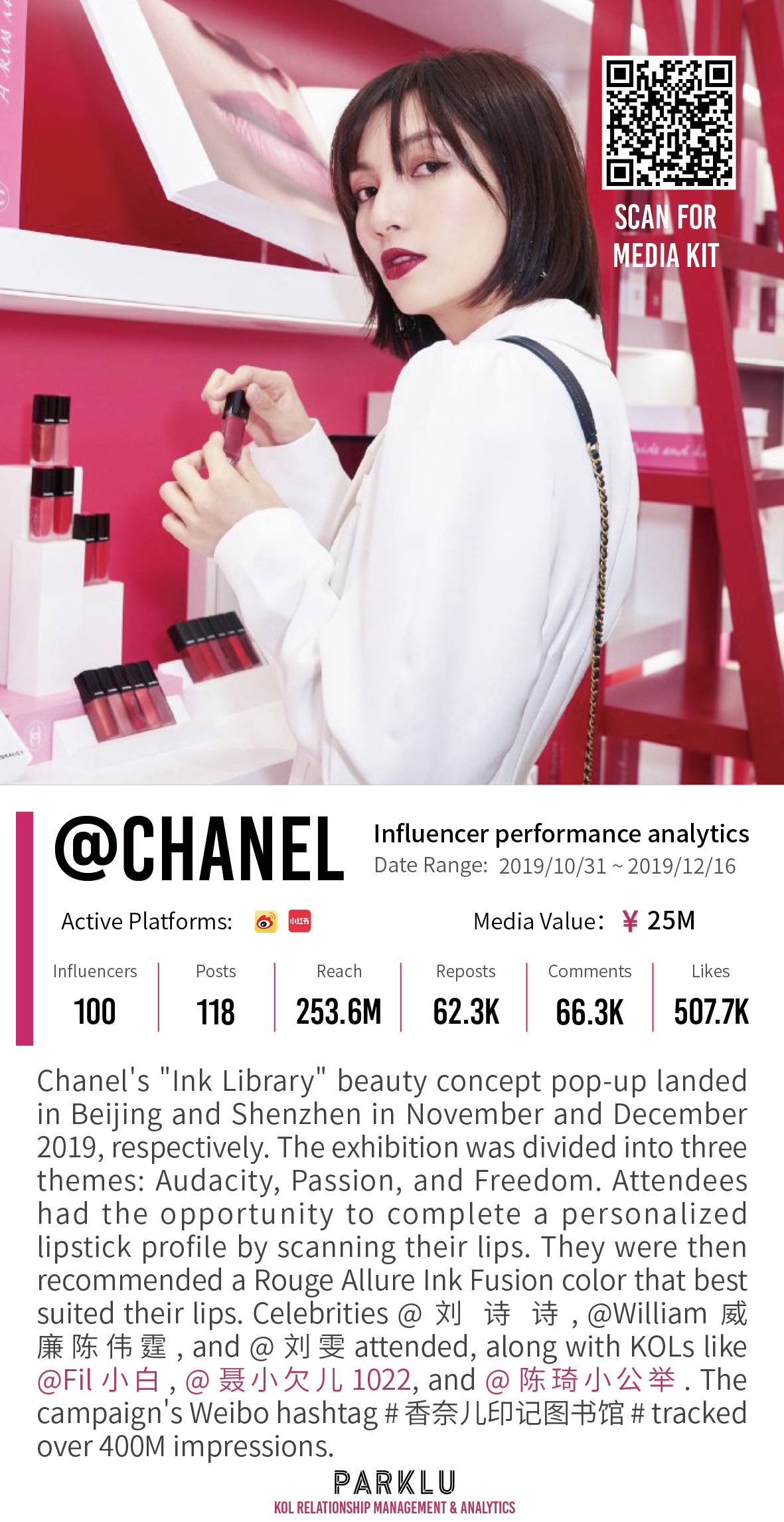 Chanel's "Ink Library"