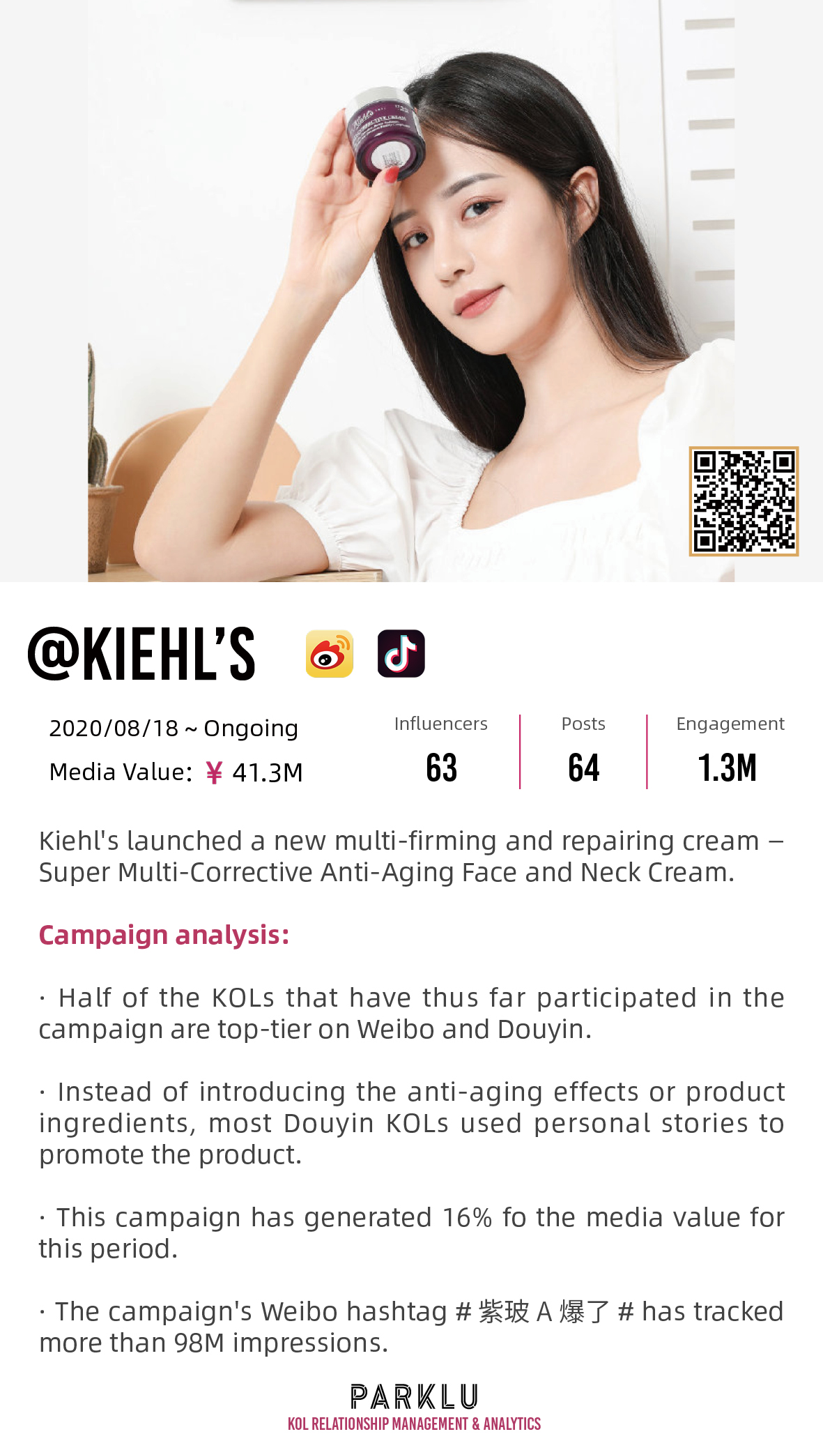 Kiehl's new Super Multi-Corrective Anti-Aging Face and Neck Cream